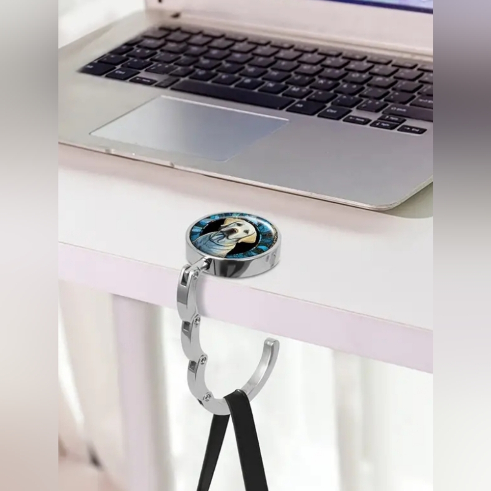 NIP Dog Foldable Purse Hanger Hook - Picture 8 of 13